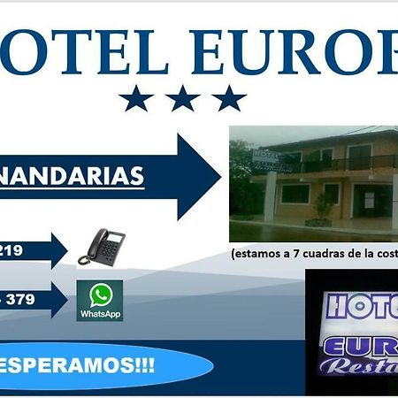 Hotel Europa Hernandarias Kültér fotó