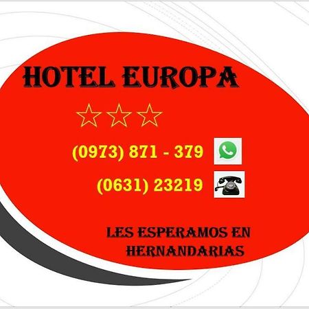 Hotel Europa Hernandarias Kültér fotó