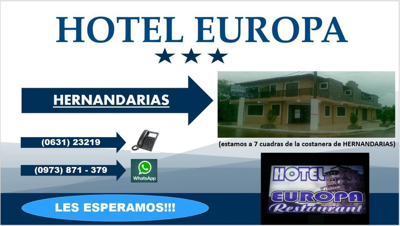 Hotel Europa Hernandarias Kültér fotó