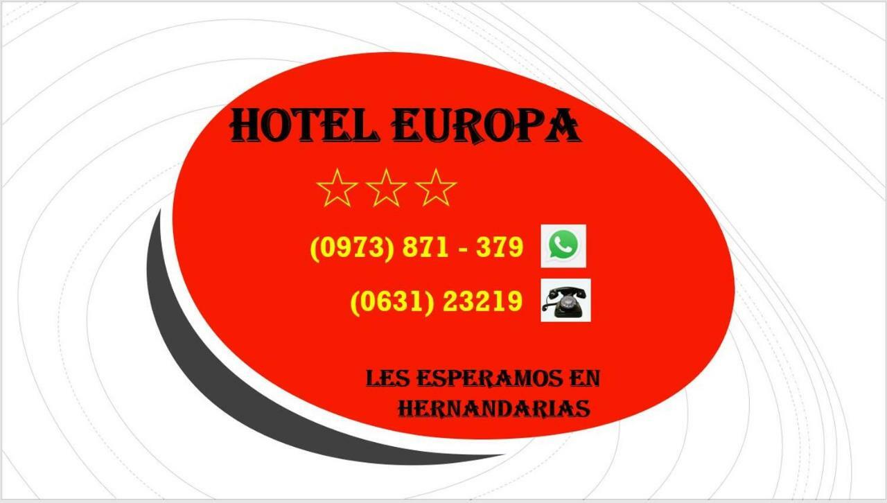 Hotel Europa Hernandarias Kültér fotó